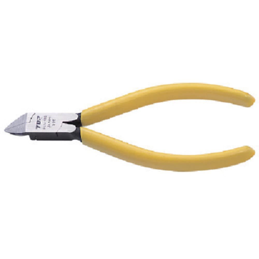 ■ＴＯＰ　プラスチックニッパ（バネ付）　ストッパー付　１２５ｍｍ　PLN125R PLN125R