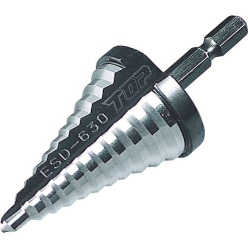 ＴＯＰ　電動ドリル用ステップドリル　１０段　４～２２ｍｍ　ESD-422