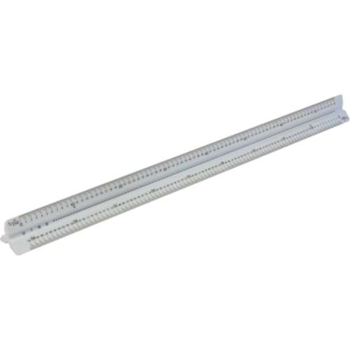 ＳＫ　三角スケール快段目盛　３０ｃｍ　TSB-30KD