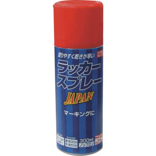 ニッぺ　ラッカースプレー　ＪＰＡＮ　３００ｍｌ　レッド　221T005300