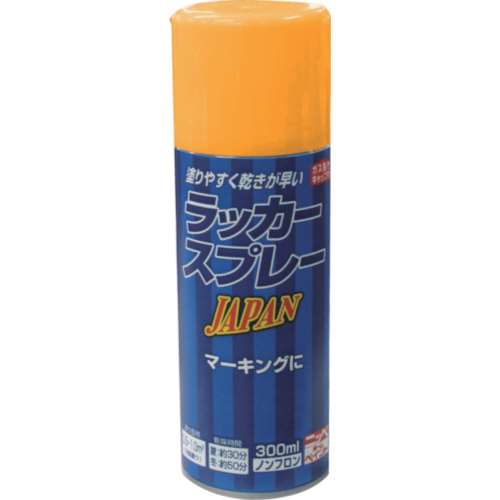 ニッぺ　ラッカースプレー　ＪＰＡＮ　３００ｍｌ　イエロー　221T006300