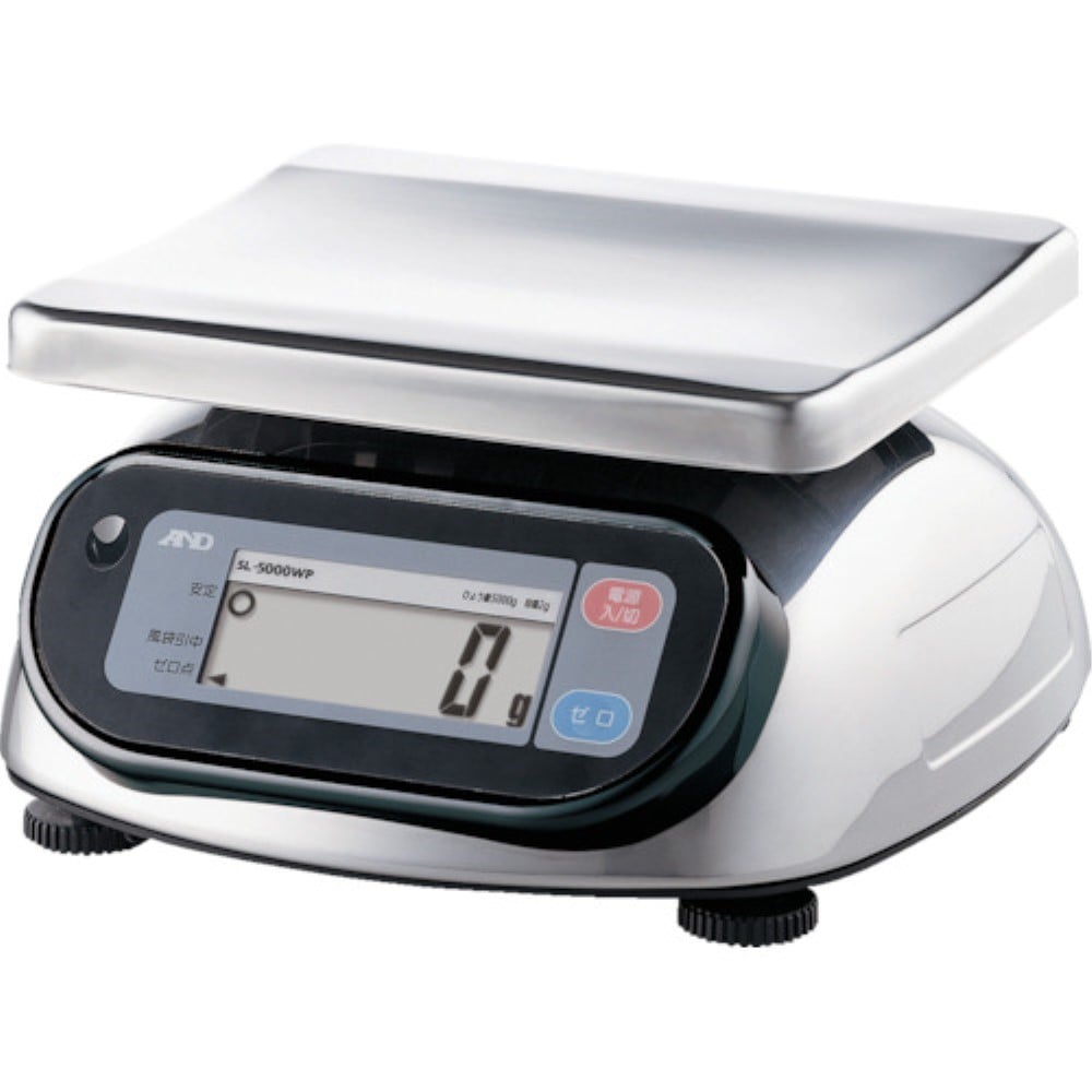 ■Ａ＆Ｄ　防塵・防水デジタルはかりウォーターボーイ２ｇ／５０００ｇ　SL5000WP SL5000WP