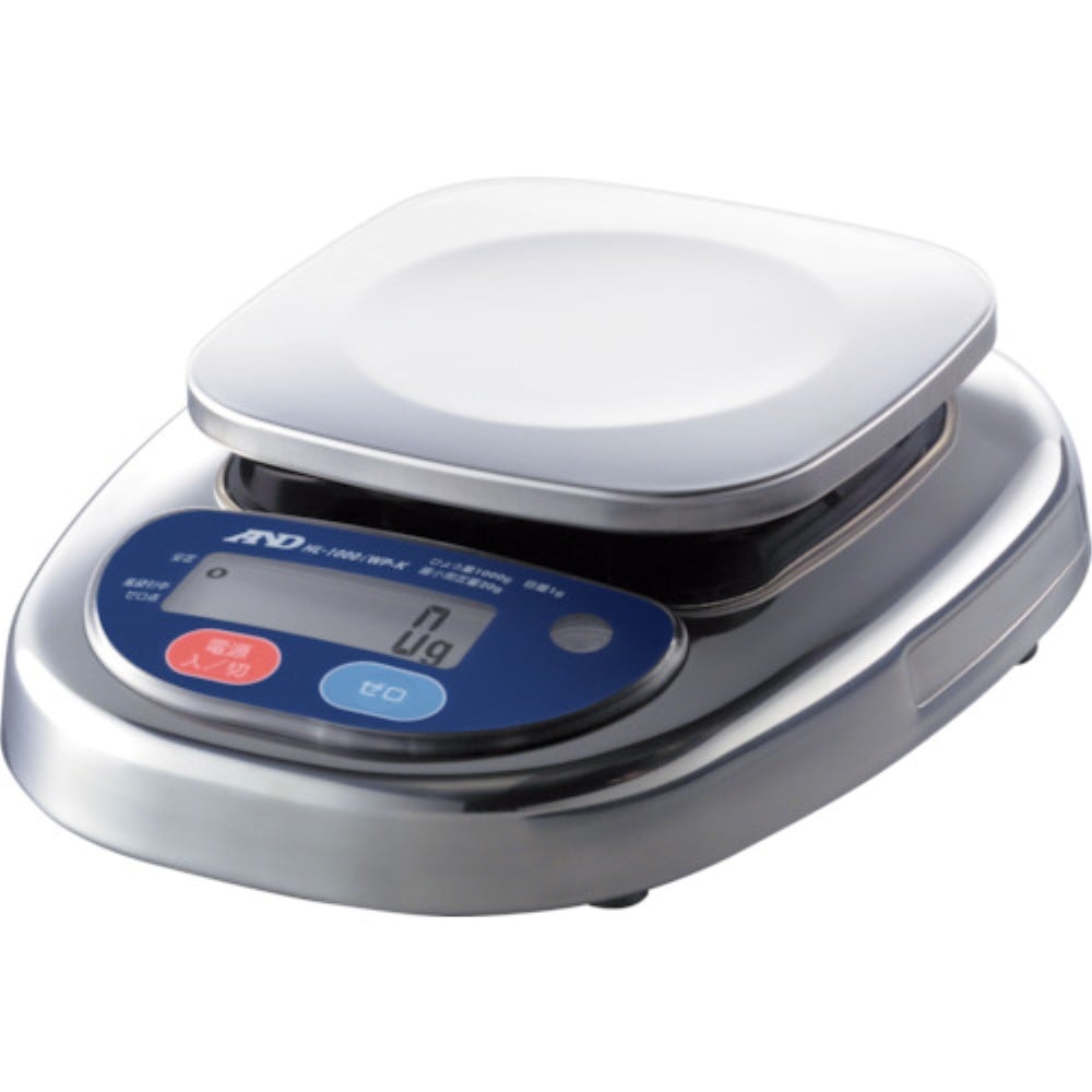 ■Ａ＆Ｄ　防塵防水デジタルはかり（検定付・３区）　HL1000IWP-K-A3 HL1000IWP-K-A3