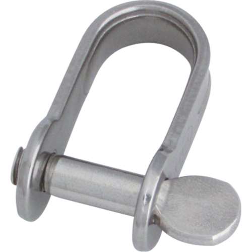 ■水本　ステンレス　板シャックル　長さ４８ｍｍ内幅２１ｍｍ　B-769