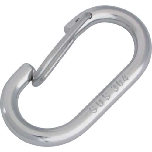 ■水本　ステンレス　Ｏ型フック（ロープ用）線径２．５ｍｍ長さ１８ｍｍ　B-2180
