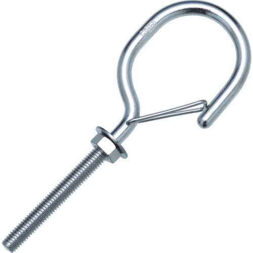 ■水本　ステンレス　ネットフック　捻子径Ｍ‐５　全長９１ｍｍ　B-2255