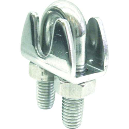 ■水本　ステンレス　プレスワイヤークリップ　使用ロープ径５ｍｍ　B-2351