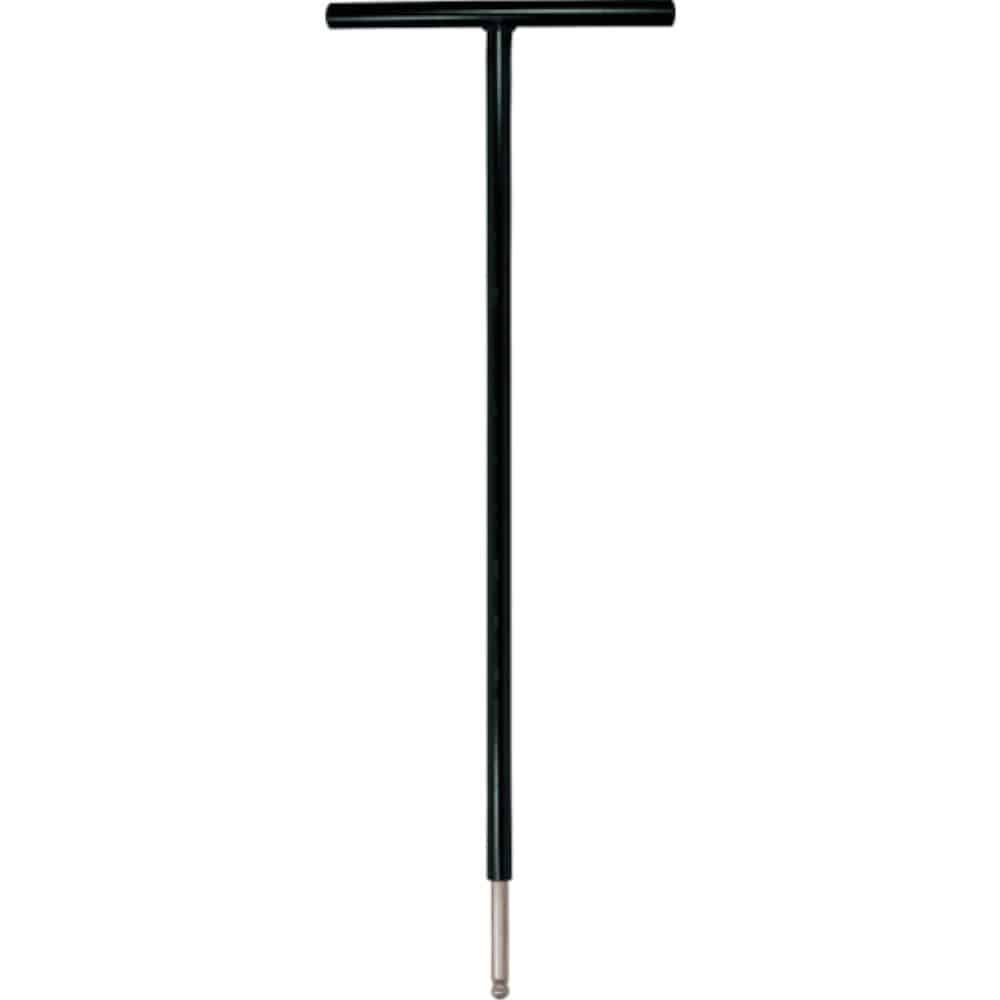 ■エイト　Ｔ型　六角棒スパナ　テーパーヘッド　鉄ハンドル　首下５００ｍｍ　単品　STT500-4 STT500-4