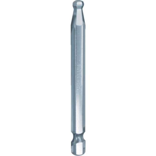 ■エイト　六角棒ビット　テーパーヘッド　対辺６．３５ｍｍ　溝９ｍｍ　単品　EA-64 5MMX75
