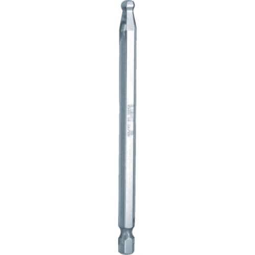 ■エイト　六角棒ビット　テーパーヘッド　対辺６．３５ｍｍ　溝９ｍｍ　単品　EA-64 5MMX100