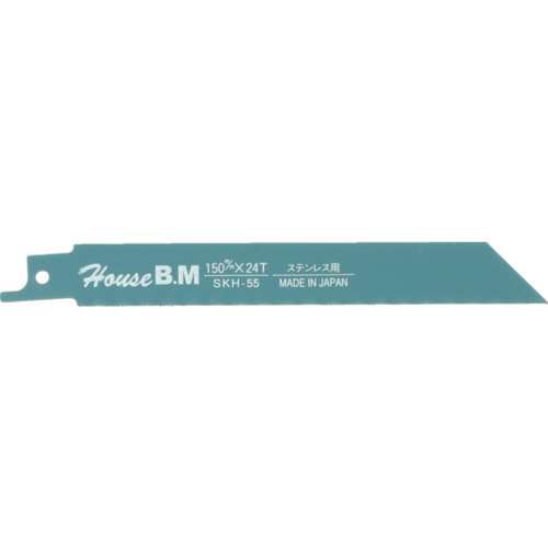 ■ハウスＢ．Ｍ　兼用セーバーソーブレード１０枚入り　ステンレス用１５０×２４山　SU-1524