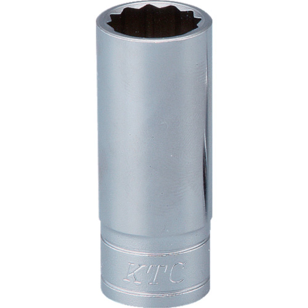 ■ＫＴＣ　９．５ｓｑ．セミディープソケット（十二角）２２ｍｍ　Ｂ３Ｍ２２Ｗ B3M22W