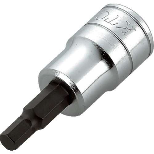 ■ＫＴＣ　９．５ｓｑ．ショートヘキサゴンビットソケット１２ｍｍ　ＢＴ３１２Ｓ