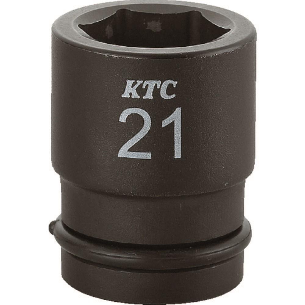 ■ＫＴＣ　１２．７ｓｑ．インパクトレンチ用ソケット（標準）　ピン・リング付８ｍｍ　ＢＰ４０８Ｐ BP408P