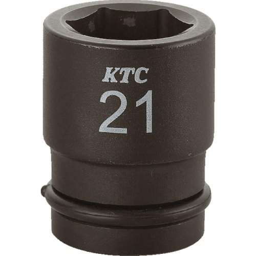 ■ＫＴＣ　１２．７ｓｑ．インパクトレンチ用ソケット（標準）　ピン・リング付８ｍｍ　ＢＰ４０８Ｐ