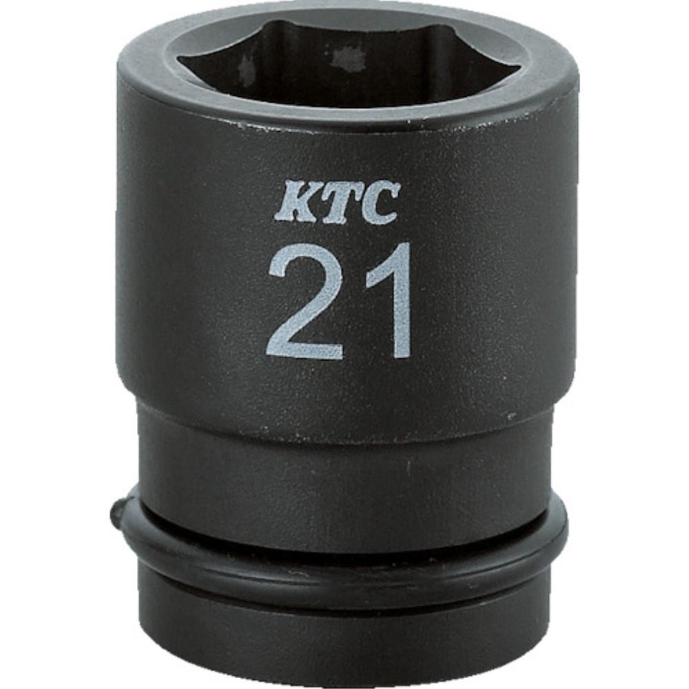 ■ＫＴＣ　１２．７ｓｑ．インパクトレンチ用ソケット（標準）　ピン・リング付１４ｍｍ　ＢＰ４１４Ｐ BP414P