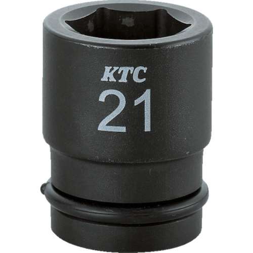 ■ＫＴＣ　１２．７ｓｑ．インパクトレンチ用ソケット（標準）　ピン・リング付２２ｍｍ　ＢＰ４２２Ｐ