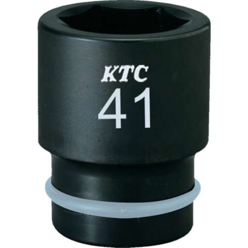 ■ＫＴＣ　１９．０ｓｑ．インパクトレンチ用ソケット（標準）ピン・リング付２１ｍｍ　ＢＰ６２１Ｐ