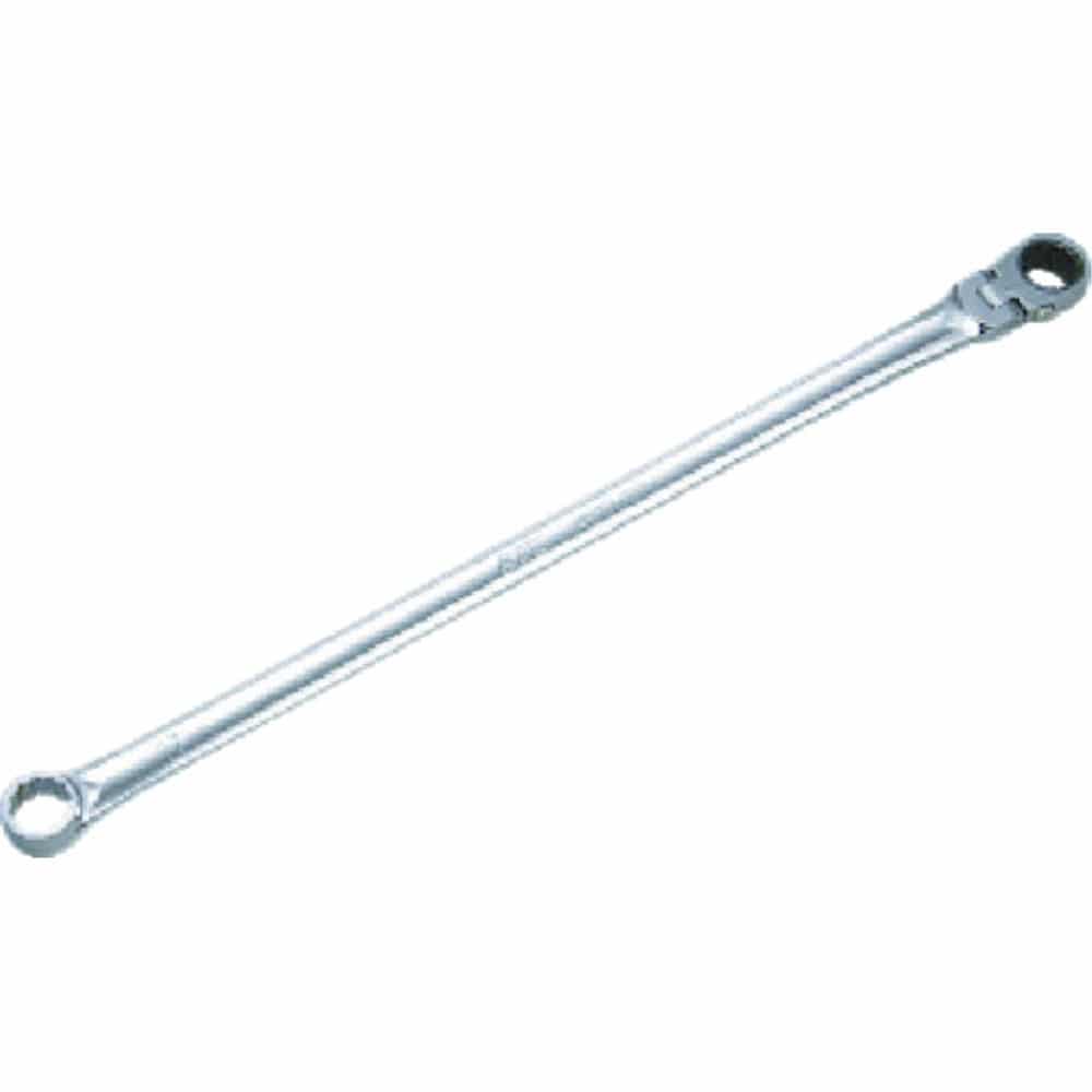 ■ＫＴＣ　超ロングラチェットめがねレンチ（首振りタイプ）　１４ｍｍ　ＭＲ１５Ｌ１４Ｆ MR15L14F
