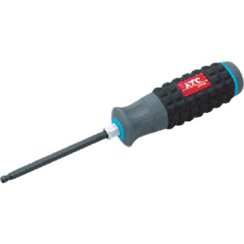 ■ＫＴＣ　樹脂柄ボールポイントヘキサゴンドライバ４ｍｍ　Ｄ１Ｈ０４ＢＰ