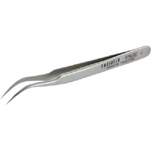 ■エンジニア　チタンピンセット（Ｊ型）　１２０ｍｍ　PTN-03