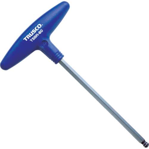 ■トラスコ中山(TRUSCO)　Ｔ型ボールポイント六角棒レンチ　３．０ｍｍ  TSBR-30