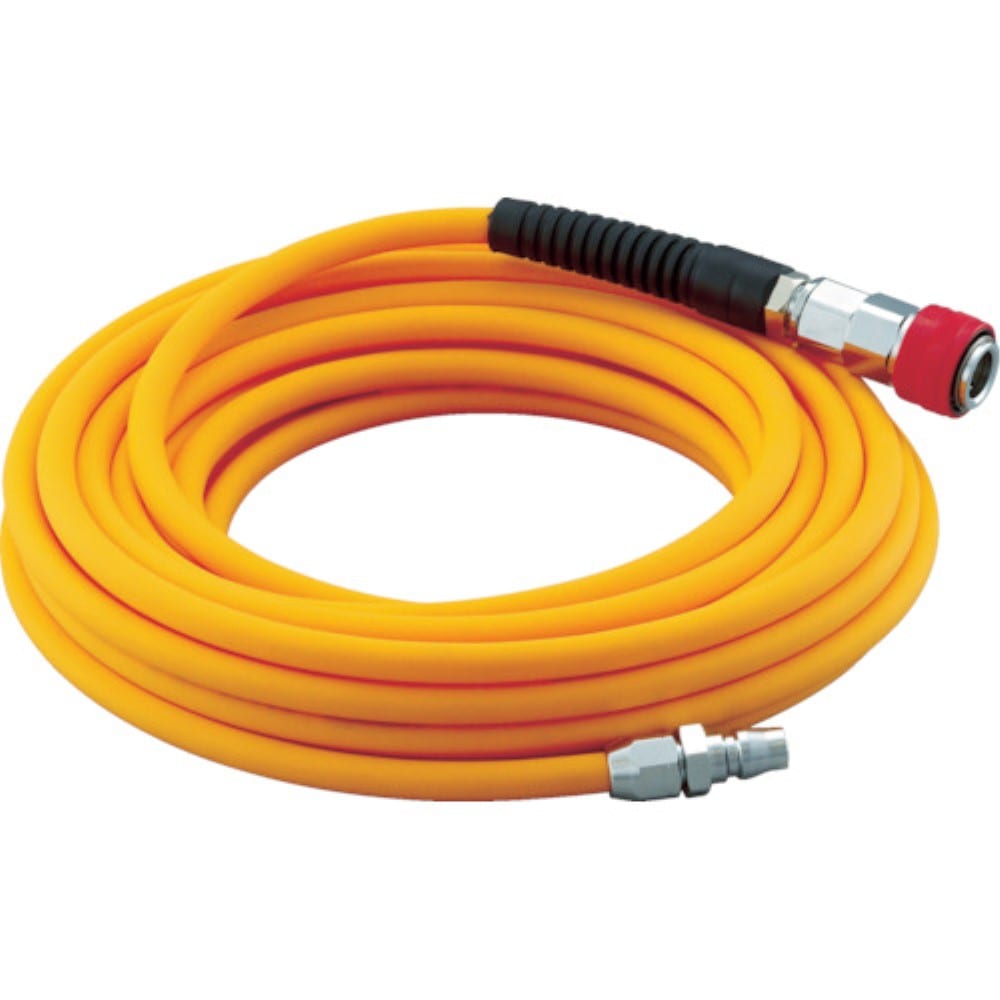 ■トラスコ中山(TRUSCO)　エアホース　ワンタッチカップリング付　７Ｘ１０ｍｍ　２０ｍ　TWCH-7-20 TWCH-7-20
