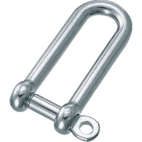 ■トラスコ中山(TRUSCO)　ロングシャックル　ステンレス製　Ｄ寸法８ｍｍ  TLNS-8