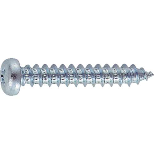 ■トラスコ中山(TRUSCO)　ナベ頭タッピングねじ　ユニクロ　Ｍ６Ｘ２０　４５本入  B07-0620