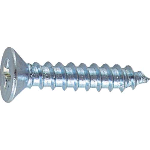 ■トラスコ中山(TRUSCO)　皿頭タッピングねじ　ユニクロ　サイズＭ３．０Ｘ３５　１０５本入  B08-0335