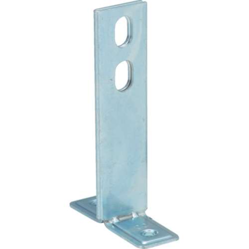 ■トラスコ中山(TRUSCO)　パイプ用支持金具　プレスＴ字脚　高さ１２５ＬＸ厚み３．２　２穴  TPS-T125