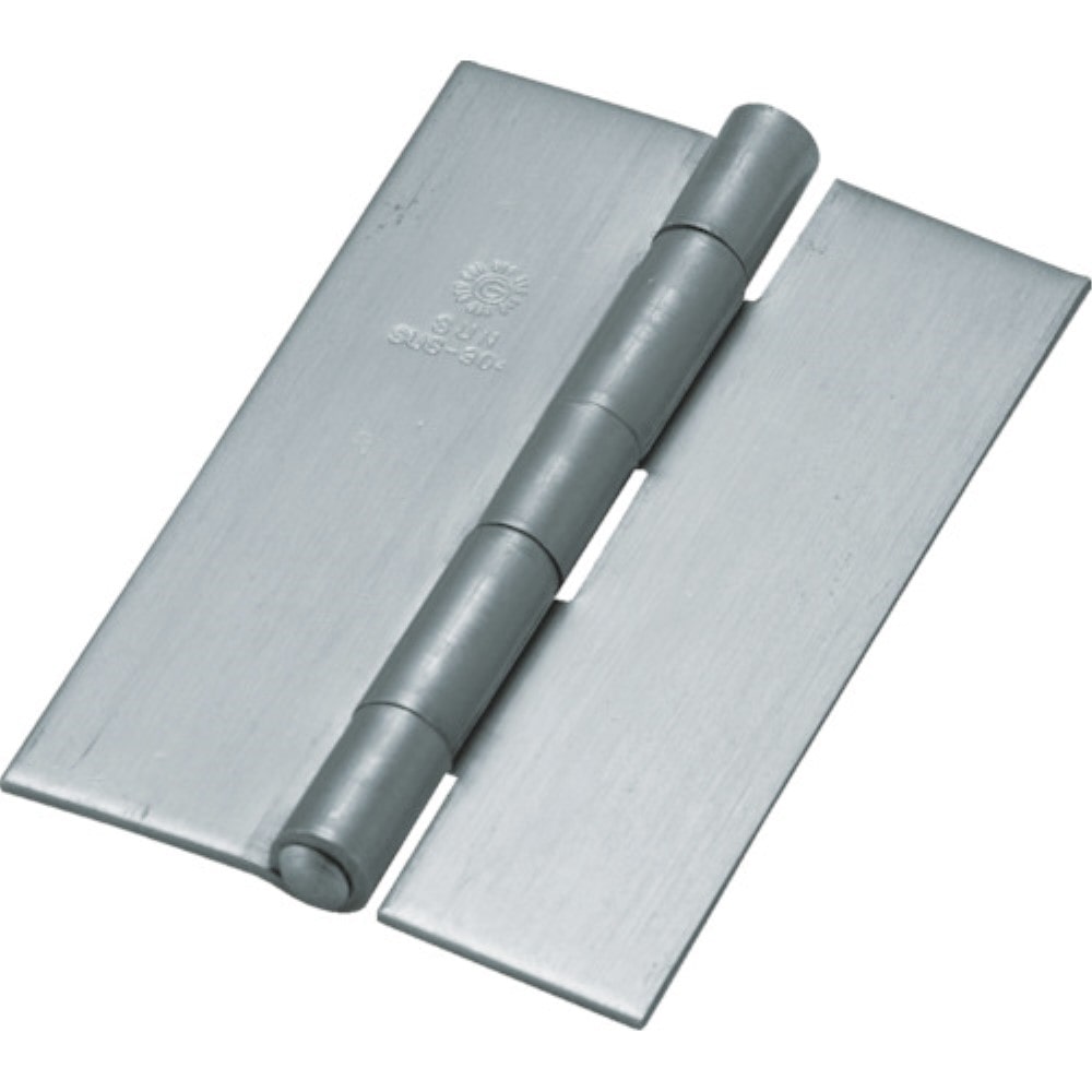 ■トラスコ中山(TRUSCO)　ステンレス製厚口溶接蝶番　全長１０２ｍｍ  ST-888W-102HL  (ﾍﾔｰﾗｲﾝｼｱｹﾞ) ST-888W-102HL (ﾍﾔｰﾗｲﾝｼｱｹﾞ)