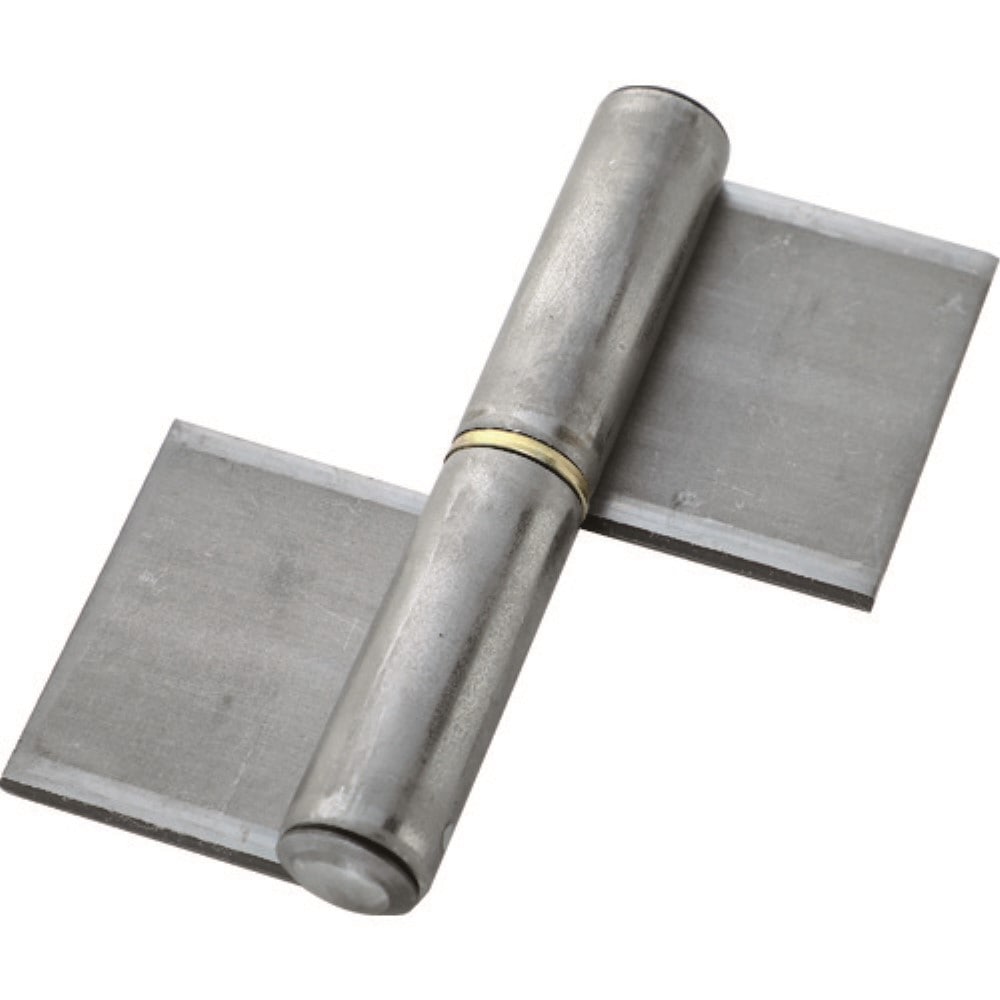 ■トラスコ中山(TRUSCO)　スチール製特厚溶接旗蝶番　右用　全長１２７ｍｍ  2000W-127R  (ﾐｷﾞ)2ｺｲﾘ 2000W-127R (ﾐｷﾞ)2ｺｲﾘ