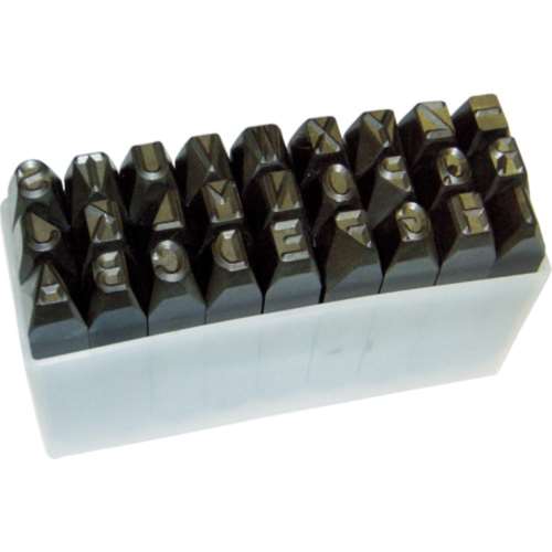 ■トラスコ中山(TRUSCO)　英字刻印セット　１３ｍｍ　SKA-130