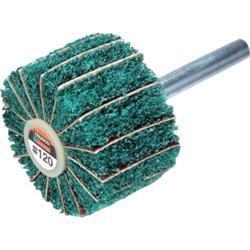 ■トラスコ中山(TRUSCO)　ナイロンミックスホイール　外径４０Ｘ厚２５Ｘ軸６　５個入　１２０♯　FM4025　120