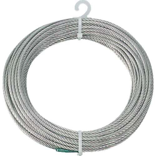 ■トラスコ中山(TRUSCO)　ステンレスワイヤロープ　Φ３．０ｍｍＸ３０ｍ  CWS-3S30  (3MMX30M)