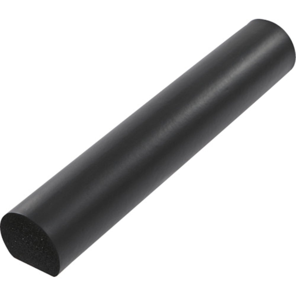 ■トラスコ中山(TRUSCO)　安心クッション　かまぼこ型　１本入り　ブラック　TAC-111 TAC-111
