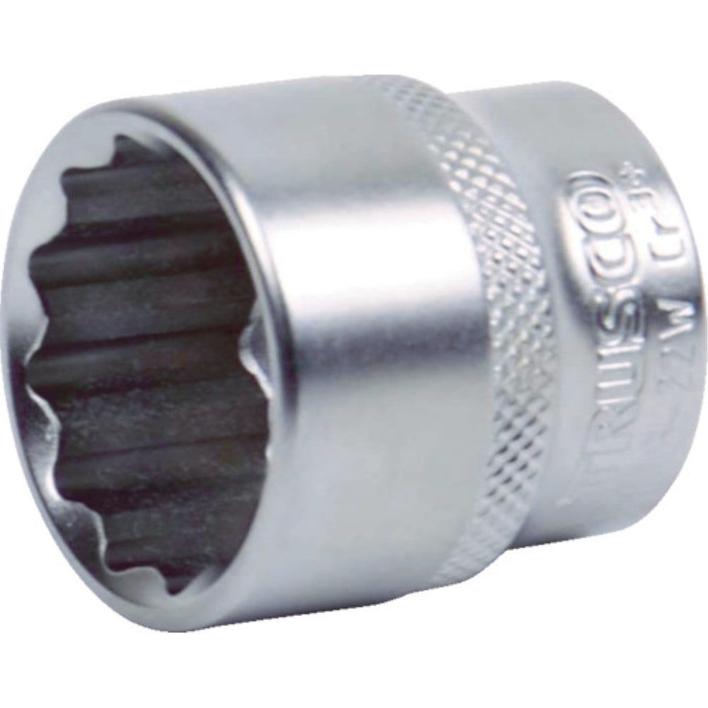 ■トラスコ中山(TRUSCO)　ソケット（１２角）　差込角９．５　対辺１３ｍｍ　TS3-13W TS3-13W