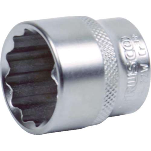 ■トラスコ中山(TRUSCO)　ソケット（１２角）　差込角１９．０　対辺３８ｍｍ　TS6-38W