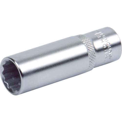 ■トラスコ中山(TRUSCO)　ディープソケット（１２角）　差込角１２．７　対辺２１ｍｍ　TS4-21WL