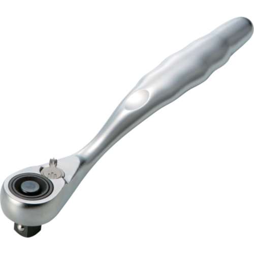 ■トラスコ中山(TRUSCO)　ラチェットハンドル　差込角９．５　全長１９０ｍｍ　TSRH3-A