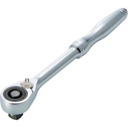 ■トラスコ中山(TRUSCO)　ラチェットハンドル　差込角１２．７　全長２４５ｍｍ　TSRH4-B