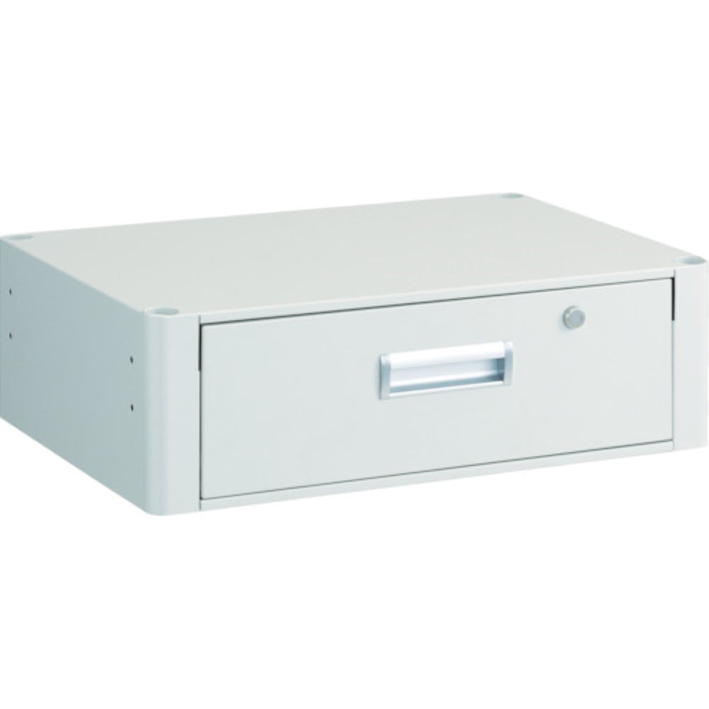 ■トラスコ中山(TRUSCO)　ファルコンワゴン　１段引出　７５０Ｘ５００　Ｗ色  FAW-75V-W FAW-75V-W