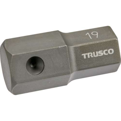 ■トラスコ中山(TRUSCO)　インパクト用ヘキサゴンソケット差替式ビット　TBIT22-19