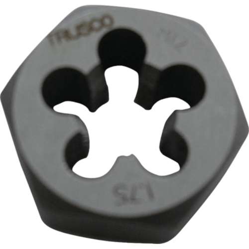■トラスコ中山(TRUSCO)　六角サラエナットダイス　ＰＦ１／４‐１９  TD6-1/4PF19