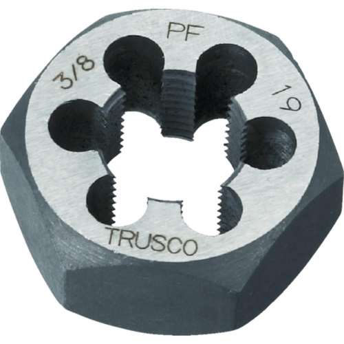 ■トラスコ中山(TRUSCO)　六角サラエナットダイス　ＰＦ７／８‐１４  TD6-7/8PF14