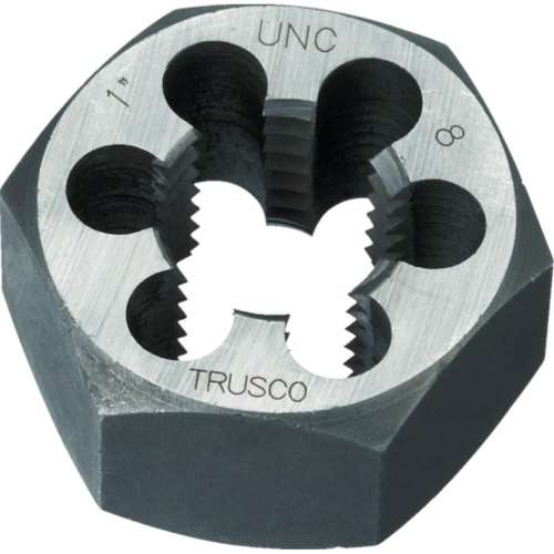■トラスコ中山(TRUSCO)　六角サラエナットダイス　ＵＮＣ５／８‐１１  TD6-5/8UNC11