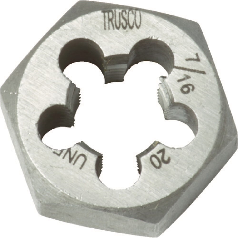 ■トラスコ中山(TRUSCO)　六角サラエナットダイス　ＵＮＦ７／１６－２０  TD6-7/16UNF20 TD6-7/16UNF20