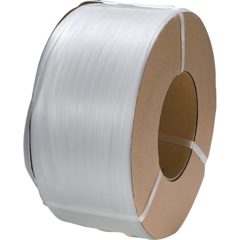 ■トラスコ中山(TRUSCO)　自動梱包器用ＰＰバンド幅１５．５ｍｍＸ長さ２５００ｍ　透明　GPP-155-58TM GPP-155-58TM