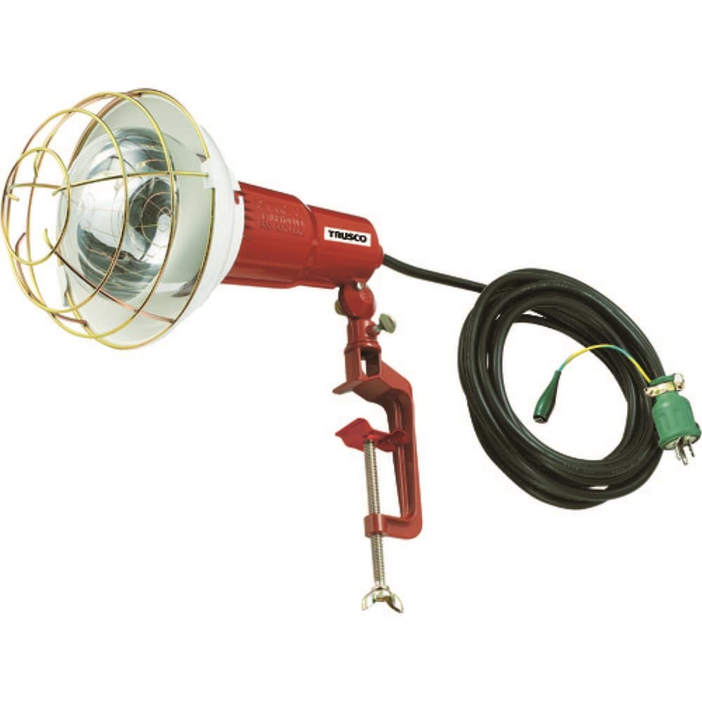 ■トラスコ中山(TRUSCO)　アース付投光器　ポッキンプラグ付コード１０ｍ　５００Ｗ　RT-510EP RT-510EP